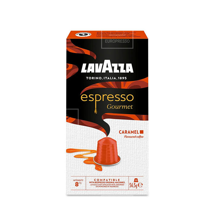 Lavazza Caramel Flavored Coffee (Nespresso Coffee Machine)