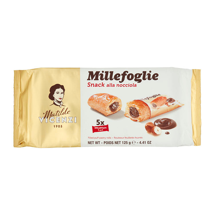 Vicenzi Delizia Hazelnut Cream Puffs 125g