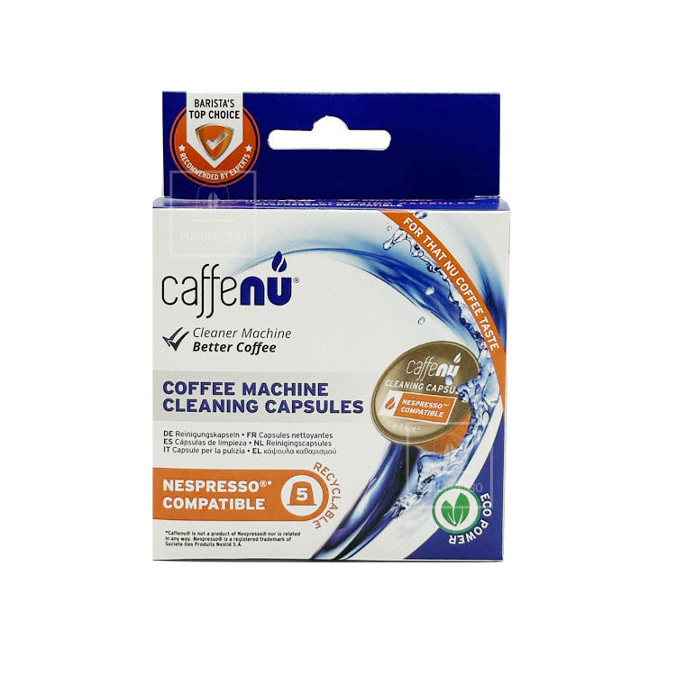 Caffenu Nespresso coffee machine cleaning capsules