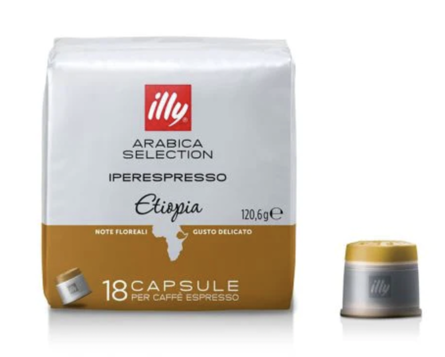 Illy Iperespresso 埃塞俄比亞阿拉卡比咖啡( 18 Caps )
