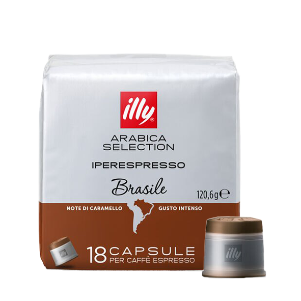 Illy Iperespresso 巴西阿卡比卡咖啡 ( 18 粒 )