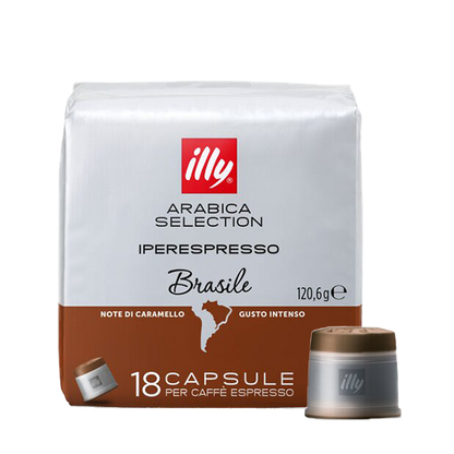 Illy Iperespresso 巴西阿卡比卡咖啡 ( 18 粒 )