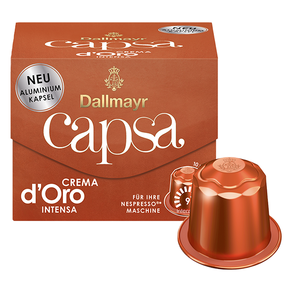 Dallmayr capsa Crema d´Oro intensa ( Nespresso 咖啡機)