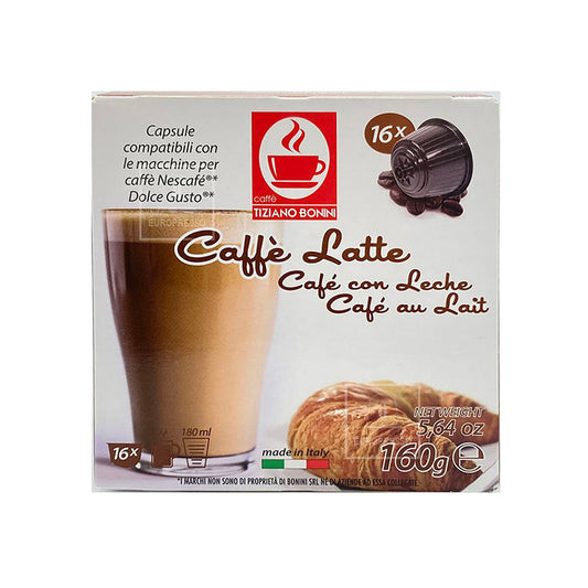 Bonini 拿鐵咖啡 16 caps ( Dolce Gusto )