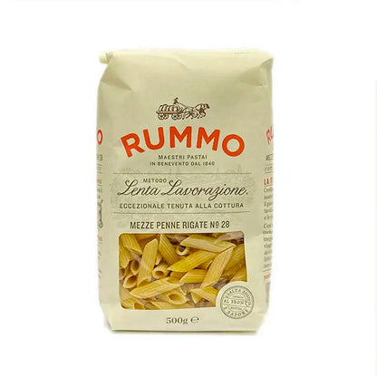 Rummo Mezze Penne Rigate 長通粉| 28號（500g )