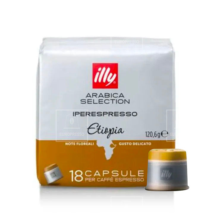 Illy Iperespresso 埃塞俄比亞阿拉卡比咖啡( 18 Caps )