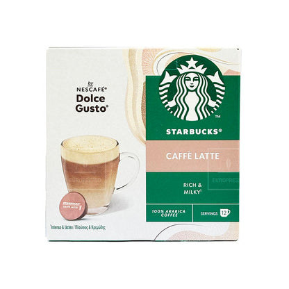 Starbucks Dolce Gusto 拿鐵咖啡 ( 12粒 )